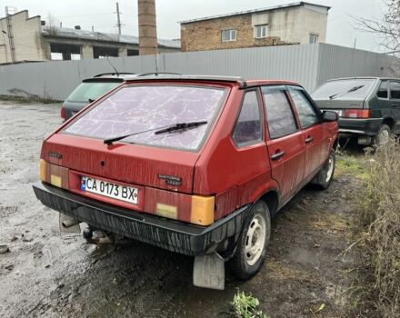 Красный ВАЗ 2109, объемом двигателя 1.5 л и пробегом 60 тыс. км за 759 $, фото 3 на Automoto.ua