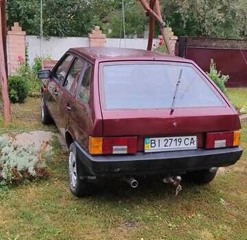 Червоний ВАЗ 2109, об'ємом двигуна 1.5 л та пробігом 120 тис. км за 1000 $, фото 8 на Automoto.ua