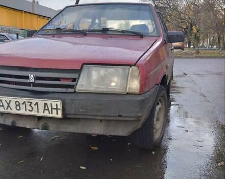 Красный ВАЗ 2109, объемом двигателя 1.29 л и пробегом 200 тыс. км за 1100 $, фото 2 на Automoto.ua