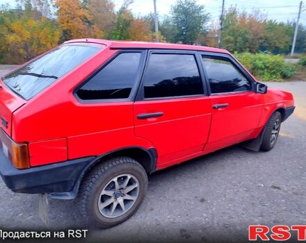 Красный ВАЗ 2109, объемом двигателя 1.3 л и пробегом 130 тыс. км за 1750 $, фото 6 на Automoto.ua