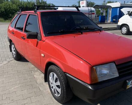 Красный ВАЗ 2109, объемом двигателя 1.5 л и пробегом 163 тыс. км за 1550 $, фото 1 на Automoto.ua