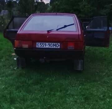 Красный ВАЗ 2109, объемом двигателя 1.5 л и пробегом 390 тыс. км за 700 $, фото 3 на Automoto.ua