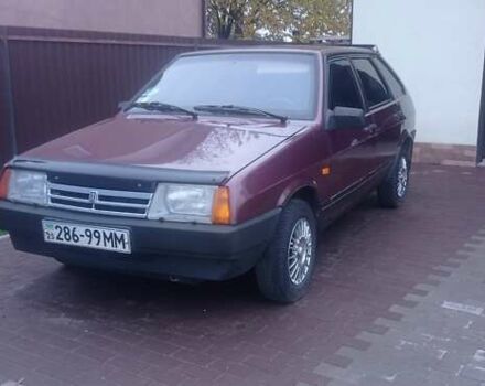 Красный ВАЗ 2109, объемом двигателя 1.5 л и пробегом 164 тыс. км за 2200 $, фото 2 на Automoto.ua