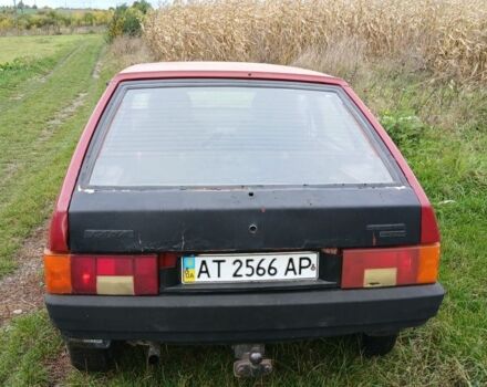 Красный ВАЗ 2109, объемом двигателя 1.5 л и пробегом 100 тыс. км за 600 $, фото 6 на Automoto.ua