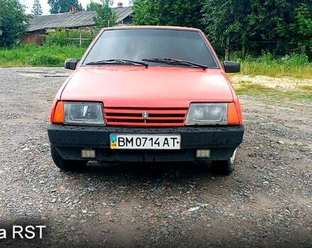 Красный ВАЗ 2109, объемом двигателя 1.5 л и пробегом 110 тыс. км за 1000 $, фото 1 на Automoto.ua