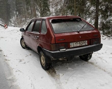 Красный ВАЗ 2109, объемом двигателя 0 л и пробегом 123 тыс. км за 800 $, фото 3 на Automoto.ua