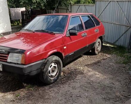 Красный ВАЗ 2109, объемом двигателя 1.1 л и пробегом 73 тыс. км за 500 $, фото 5 на Automoto.ua
