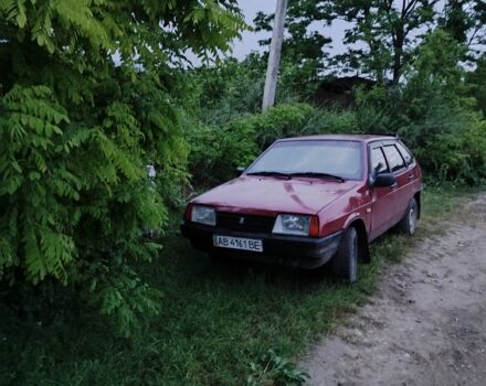 Красный ВАЗ 2109, объемом двигателя 1.5 л и пробегом 95 тыс. км за 650 $, фото 1 на Automoto.ua
