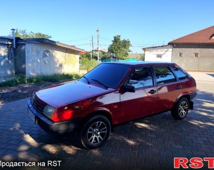 Красный ВАЗ 2109, объемом двигателя 1.3 л и пробегом 80 тыс. км за 1350 $, фото 1 на Automoto.ua