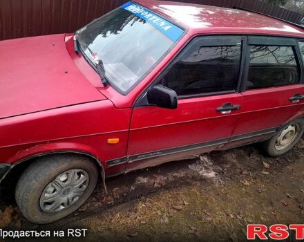 Красный ВАЗ 2109, объемом двигателя 15 л и пробегом 0 тыс. км за 650 $, фото 1 на Automoto.ua
