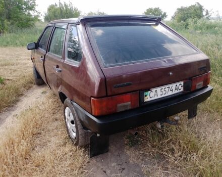 Красный ВАЗ 2109, объемом двигателя 1.5 л и пробегом 100 тыс. км за 850 $, фото 2 на Automoto.ua