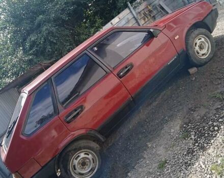 Красный ВАЗ 2109, объемом двигателя 1.1 л и пробегом 73 тыс. км за 500 $, фото 3 на Automoto.ua