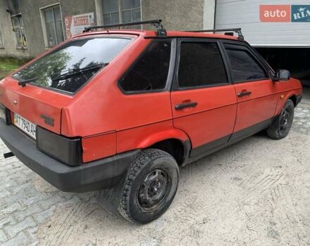 Красный ВАЗ 2109, объемом двигателя 1.5 л и пробегом 250 тыс. км за 850 $, фото 1 на Automoto.ua