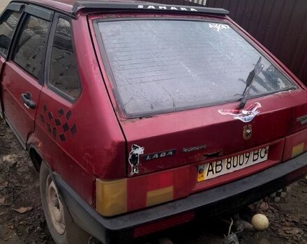 Красный ВАЗ 2109, объемом двигателя 15 л и пробегом 0 тыс. км за 650 $, фото 4 на Automoto.ua