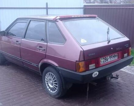 Красный ВАЗ 2109, объемом двигателя 1.5 л и пробегом 164 тыс. км за 2200 $, фото 4 на Automoto.ua