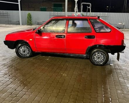 Красный ВАЗ 2109, объемом двигателя 1.5 л и пробегом 8 тыс. км за 1500 $, фото 1 на Automoto.ua