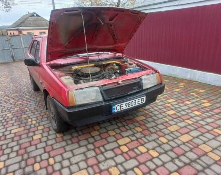 Красный ВАЗ 2109, объемом двигателя 1.5 л и пробегом 240 тыс. км за 700 $, фото 5 на Automoto.ua
