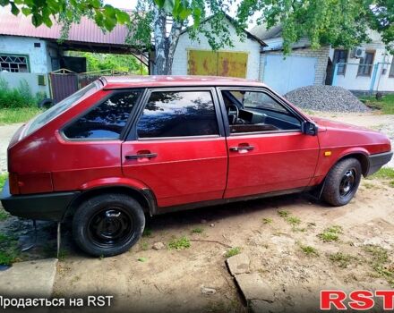 Красный ВАЗ 2109, объемом двигателя 1.5 л и пробегом 213 тыс. км за 1450 $, фото 1 на Automoto.ua