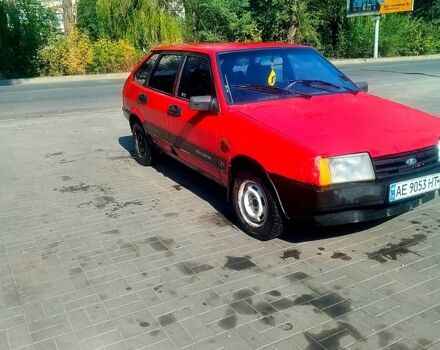 Красный ВАЗ 2109, объемом двигателя 1.3 л и пробегом 211 тыс. км за 1200 $, фото 2 на Automoto.ua