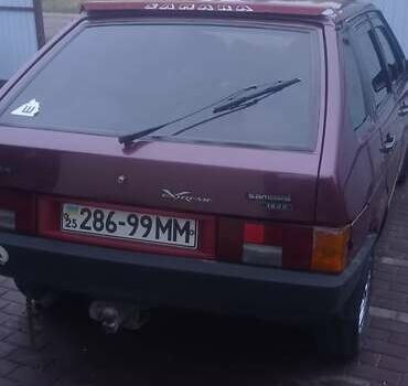 Красный ВАЗ 2109, объемом двигателя 1.5 л и пробегом 164 тыс. км за 2200 $, фото 16 на Automoto.ua