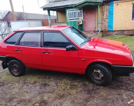 Красный ВАЗ 2109, объемом двигателя 1.5 л и пробегом 170 тыс. км за 900 $, фото 5 на Automoto.ua