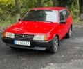 Красный ВАЗ 2109, объемом двигателя 1.3 л и пробегом 175 тыс. км за 1650 $, фото 1 на Automoto.ua