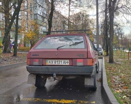 Красный ВАЗ 2109, объемом двигателя 1.29 л и пробегом 200 тыс. км за 1100 $, фото 1 на Automoto.ua