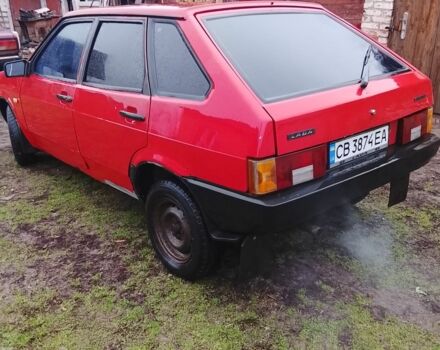Красный ВАЗ 2109, объемом двигателя 1.5 л и пробегом 170 тыс. км за 900 $, фото 6 на Automoto.ua
