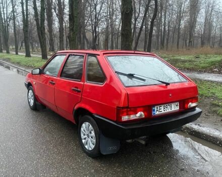Красный ВАЗ 2109, объемом двигателя 1 л и пробегом 80 тыс. км за 793 $, фото 2 на Automoto.ua