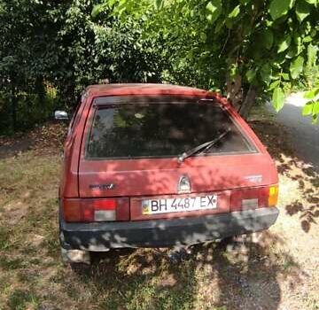 Красный ВАЗ 2109, объемом двигателя 1.5 л и пробегом 111 тыс. км за 1200 $, фото 1 на Automoto.ua