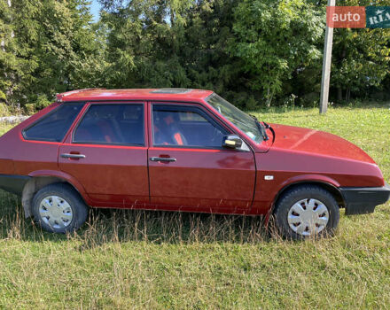 ВАЗ 2109 1995 в Тернополе на Automoto.ua Красный ВАЗ 2109, объемом двигателя 1.29 л и пробегом 127 тыс. км за 1400 $, фото 4 на Automoto.ua