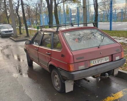 Красный ВАЗ 2109, объемом двигателя 1.29 л и пробегом 200 тыс. км за 1100 $, фото 3 на Automoto.ua