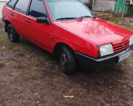 Красный ВАЗ 2109, объемом двигателя 1.5 л и пробегом 170 тыс. км за 900 $, фото 2 на Automoto.ua