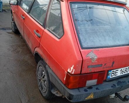 Червоний ВАЗ 2109, об'ємом двигуна 0 л та пробігом 100 тис. км за 712 $, фото 3 на Automoto.ua