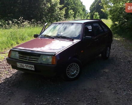 Красный ВАЗ 2109, объемом двигателя 1.5 л и пробегом 164 тыс. км за 2200 $, фото 1 на Automoto.ua