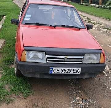 ВАЗ 2109 1995 в Черновцах на Automoto.ua Красный ВАЗ 2109, объемом двигателя 1.5 л и пробегом 70 тыс. км за 1600 $, фото 4 на Automoto.ua