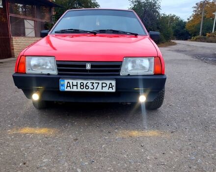 Красный ВАЗ 2109, объемом двигателя 1.3 л и пробегом 130 тыс. км за 1750 $, фото 1 на Automoto.ua