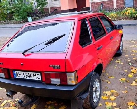 ВАЗ 2109 1995 в Днепре (Днепропетровске) на Automoto.ua Красный ВАЗ 2109, объемом двигателя 1.5 л и пробегом 247 тыс. км за 1050 $, фото 3 на Automoto.ua