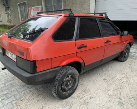 Красный ВАЗ 2109, объемом двигателя 1.5 л и пробегом 250 тыс. км за 850 $, фото 2 на Automoto.ua
