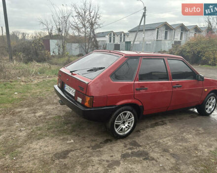 Красный ВАЗ 2109, объемом двигателя 1.5 л и пробегом 85 тыс. км за 1550 $, фото 4 на Automoto.ua