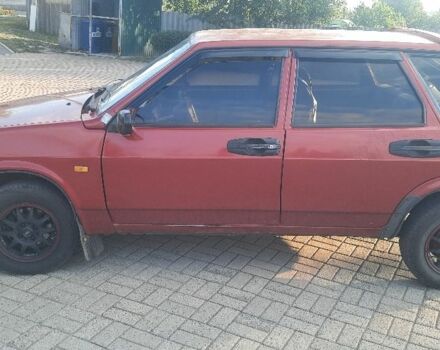 Красный ВАЗ 2109, объемом двигателя 1.3 л и пробегом 58 тыс. км за 1181 $, фото 3 на Automoto.ua