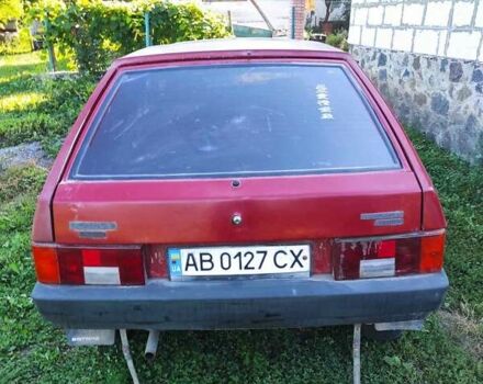 Красный ВАЗ 2109, объемом двигателя 1.5 л и пробегом 50 тыс. км за 1500 $, фото 2 на Automoto.ua
