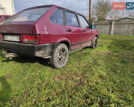 Червоний ВАЗ 2109, об'ємом двигуна 1.5 л та пробігом 100 тис. км за 1350 $, фото 4 на Automoto.ua