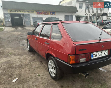 Красный ВАЗ 2109, объемом двигателя 1.5 л и пробегом 85 тыс. км за 1550 $, фото 1 на Automoto.ua