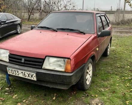 Красный ВАЗ 2109, объемом двигателя 1.5 л и пробегом 200 тыс. км за 953 $, фото 2 на Automoto.ua