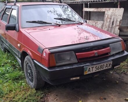 Красный ВАЗ 2109, объемом двигателя 1.5 л и пробегом 200 тыс. км за 499 $, фото 1 на Automoto.ua