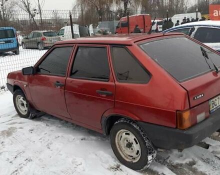 Красный ВАЗ 2109, объемом двигателя 1.5 л и пробегом 186 тыс. км за 1200 $, фото 3 на Automoto.ua