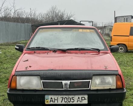 Червоний ВАЗ 2109, об'ємом двигуна 1.5 л та пробігом 248 тис. км за 950 $, фото 1 на Automoto.ua