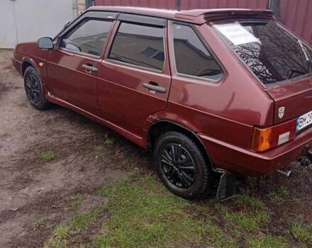 Красный ВАЗ 2109, объемом двигателя 1.5 л и пробегом 250 тыс. км за 1500 $, фото 1 на Automoto.ua