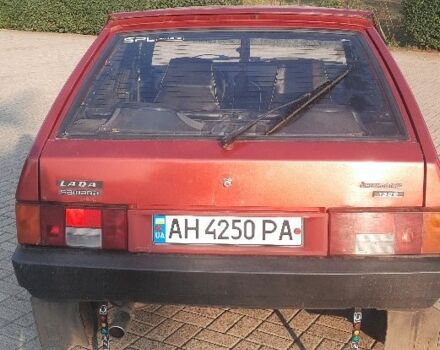 Красный ВАЗ 2109, объемом двигателя 1.3 л и пробегом 58 тыс. км за 1181 $, фото 4 на Automoto.ua